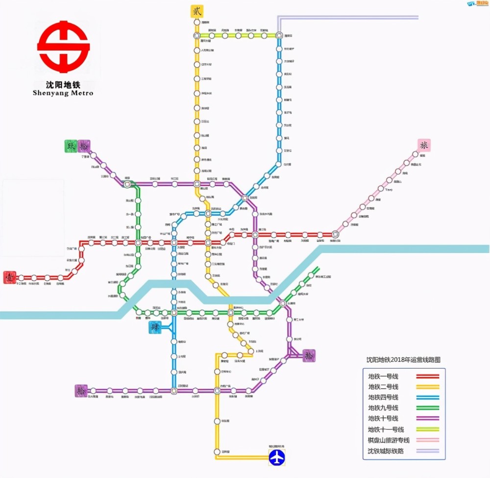 沈阳地铁4号线全长约34公里,贯穿沈阳南北发展主轴,全线共设车站23座