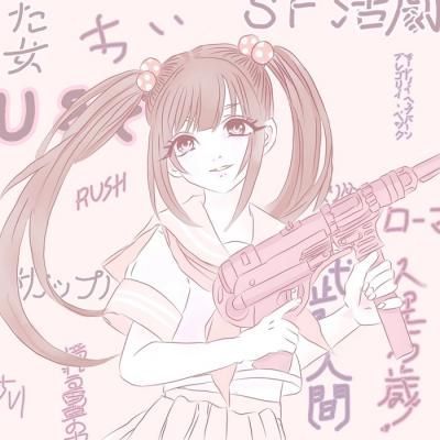动漫粉色系女头|闺蜜头像