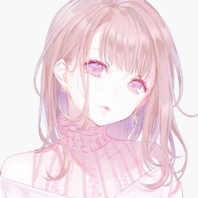 动漫粉色系女头|闺蜜头像