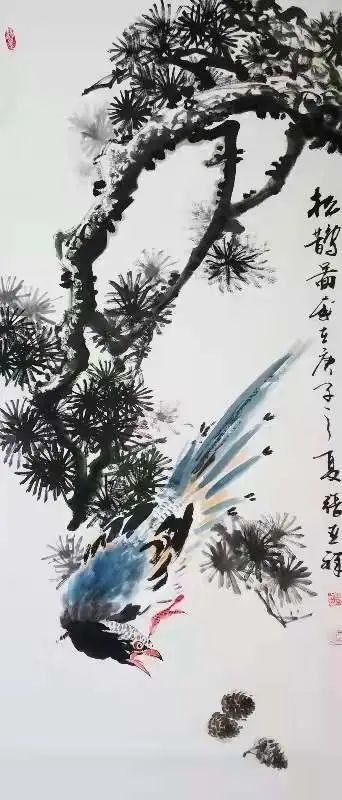 张亚祥,北京人,花鸟画家,著名书画教育家华敬俊先生