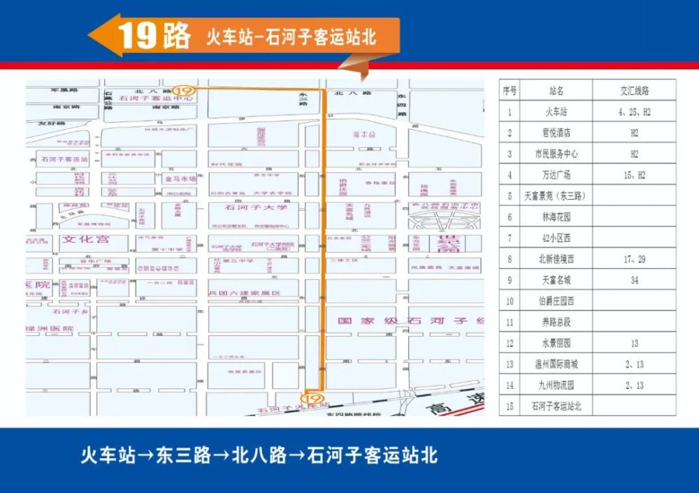 好消息石河子市公交线路调整开通免费线路