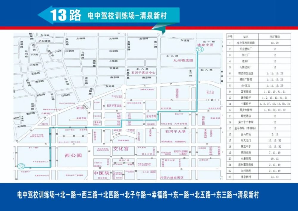 好消息!石河子市公交线路调整,开通免费线路