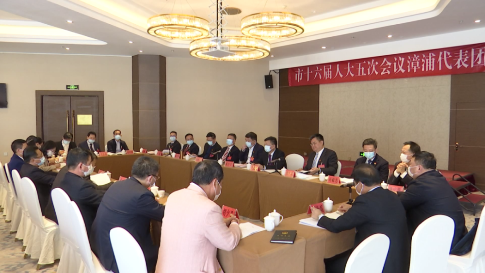 直通市两会|漳浦县代表团审议政府工作报告