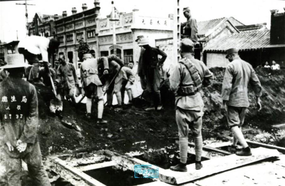 1937年卢沟桥事变,1938年八路军游击队根据地真实老照片