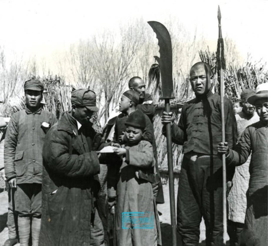 1937年卢沟桥事变,1938年八路军游击队根据地真实老照片