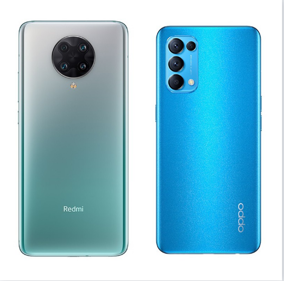 红米k30至尊纪念版对比oppo reno5