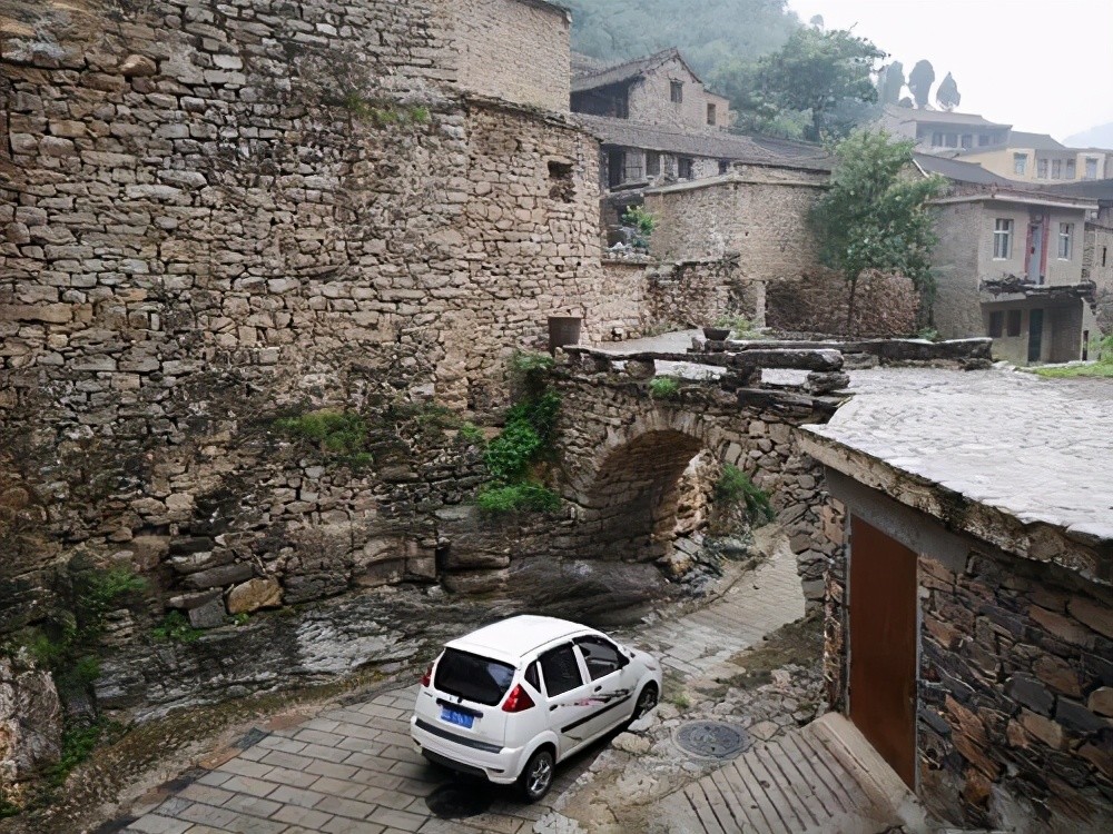 河北邯郸涉县更乐镇大洼村旅游风景区传说中的石头王国深藏在太行山