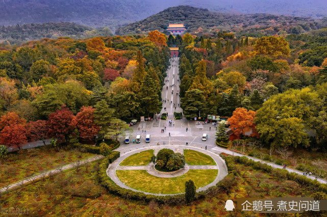 明孝陵全景图