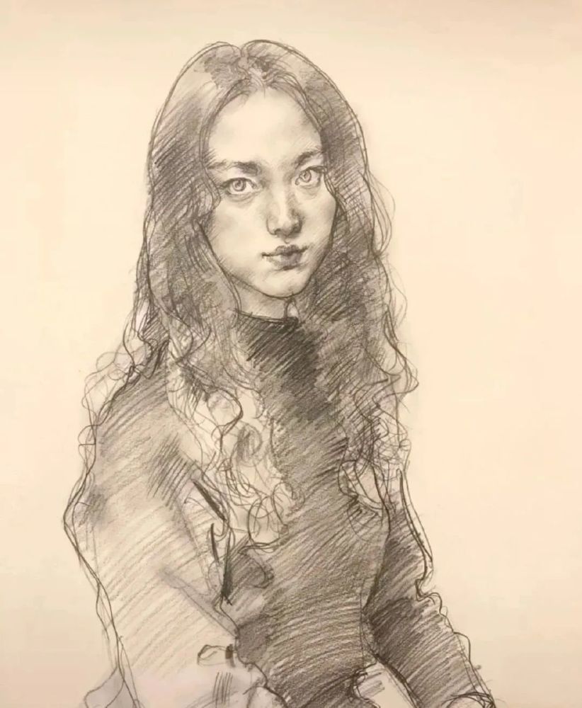庞茂琨纸本素描速写系列作品