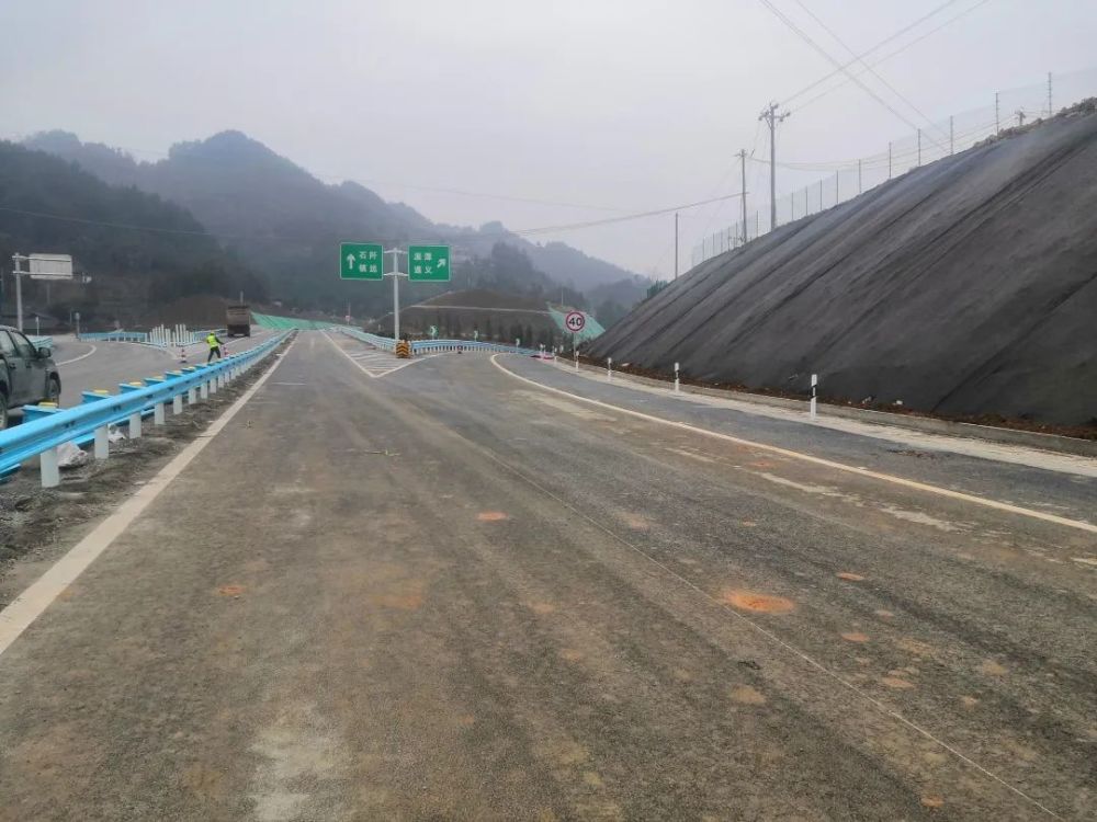 湄潭至石阡高速思南县境内已全部建设完毕预计今年7月份通车