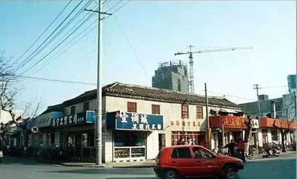 1980年代的南通桃坞路街景.