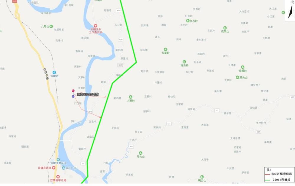 湖南双牌县终于要建第一个220kv 变电站!今年就能投入