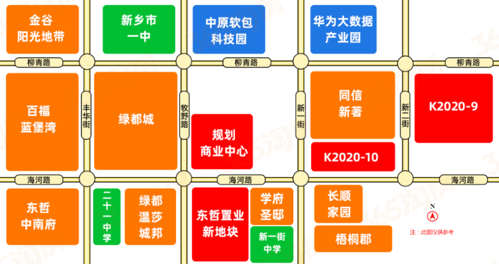 新年首场土拍,新乡南环外一住宅用地被绿都拿下