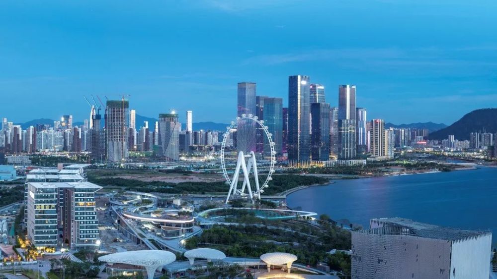 深圳欢乐港湾的湾区 滨海趣生活