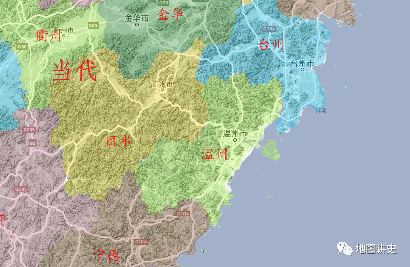 温州市行政区划史,永宁为温州首县,曾属台州和丽水
