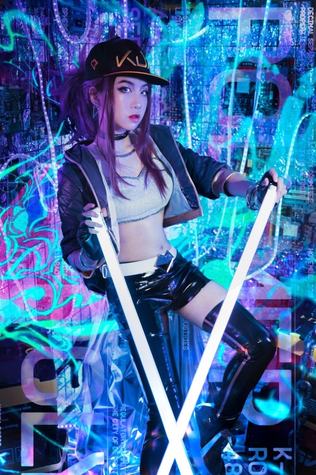 cos欣赏:kda 阿卡丽