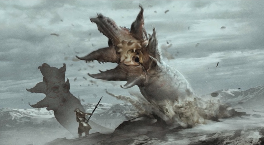 霍比特人电影中半兽人手中的巨魔们,极度难缠的魔兽生物
