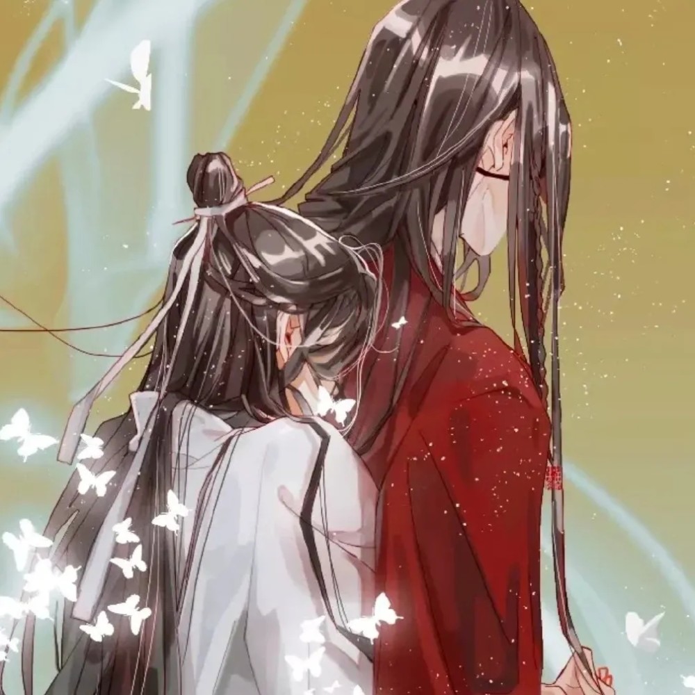 动漫头像——谢怜和花城