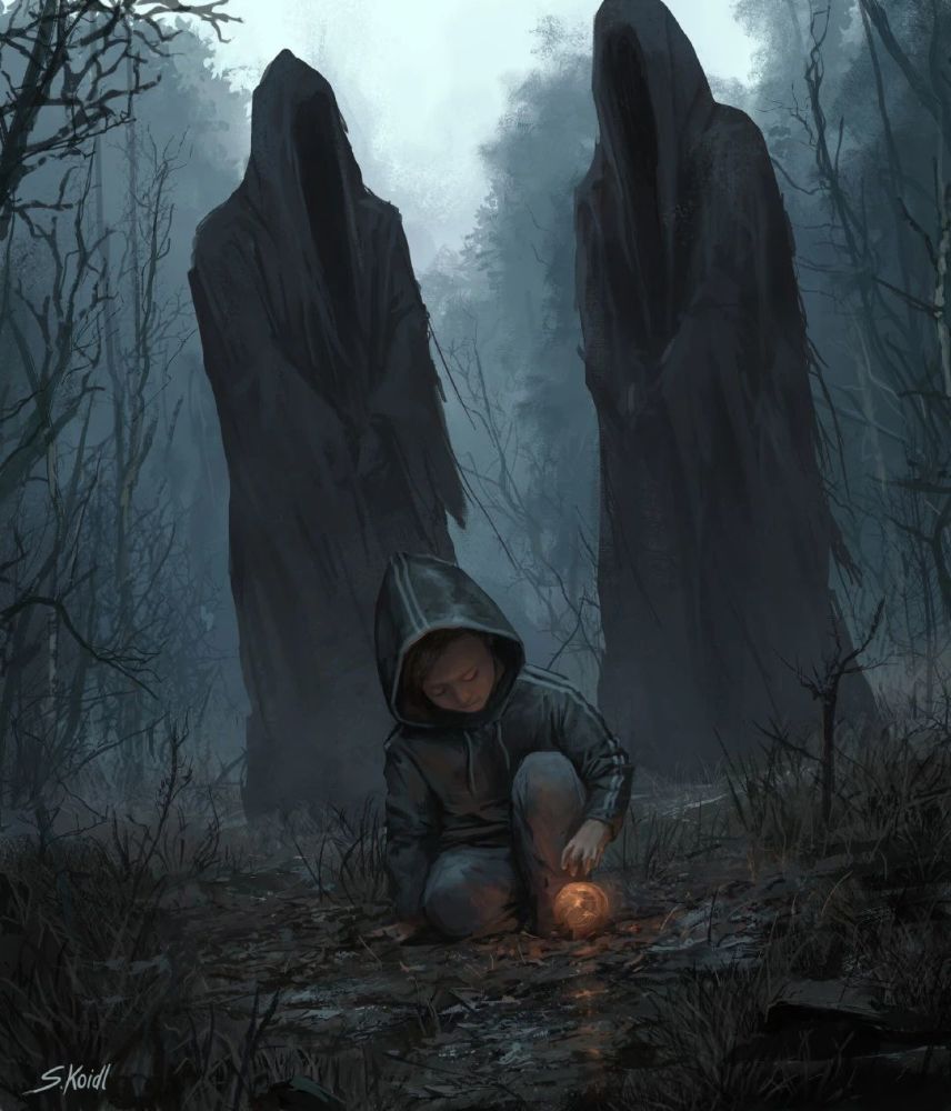 场景插画澳大利亚画师笔下恐怖灵异丧尸世界壁纸头像