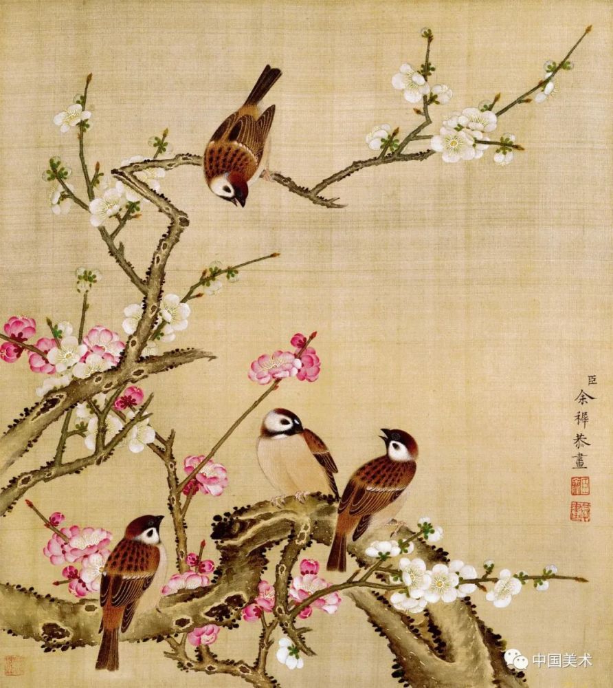 古画中的梅花(高清图)