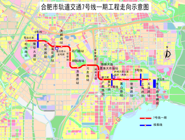 合肥25个路口即将半封闭,事关地铁4号线,7号线!