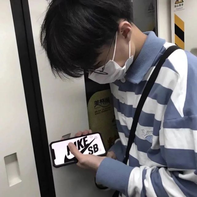 男生头像|口罩男头