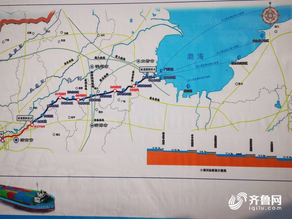 小清河济南港 省道103旅游公路今日开工!打造泉城出海口和泉城后花园