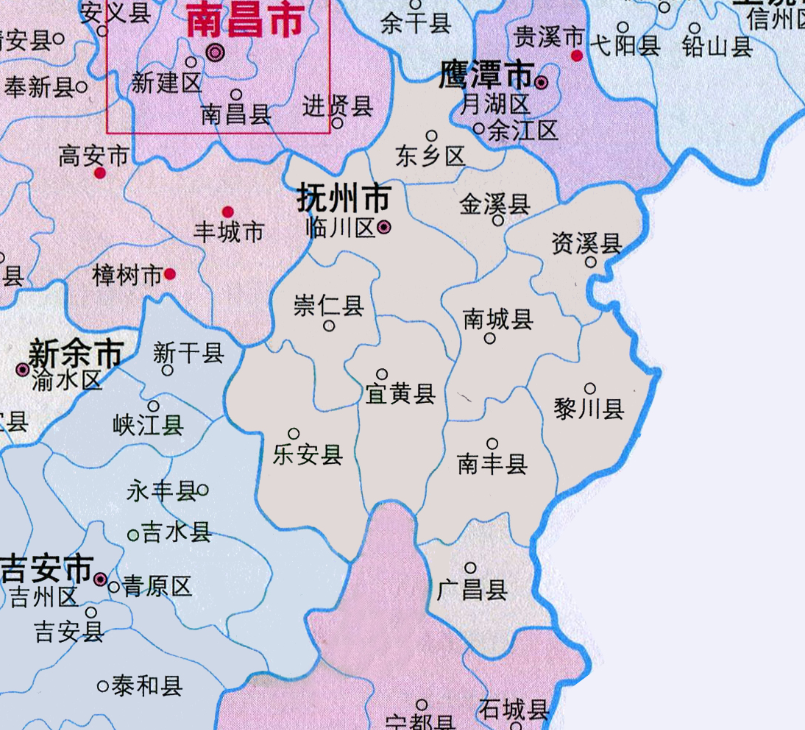 抚州11区县常住人口一览:东乡区45万,黎川县23万