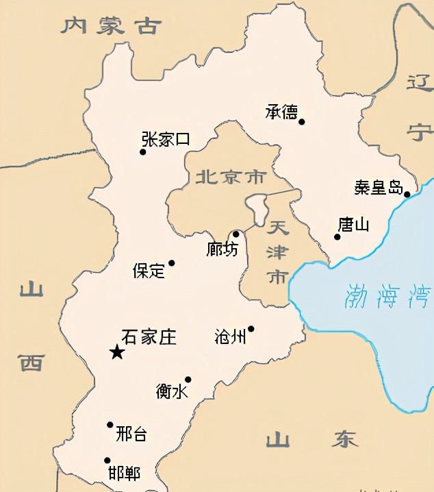 河北地图