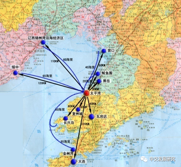 从太平湾所在的大连港看,太平湾港口的核心价值在于大连港一岛三湾