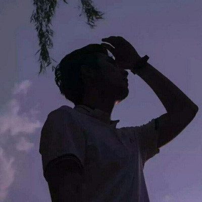 丧系情头:想和你谈一场永不分手的恋爱,蹒跚漫步,夕阳西下,白头到老