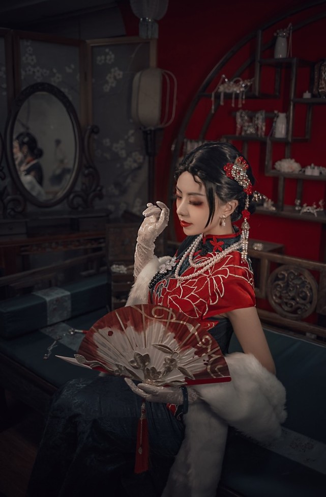 cos:第五人格红蝶十三娘cos正片@nino家的橘子