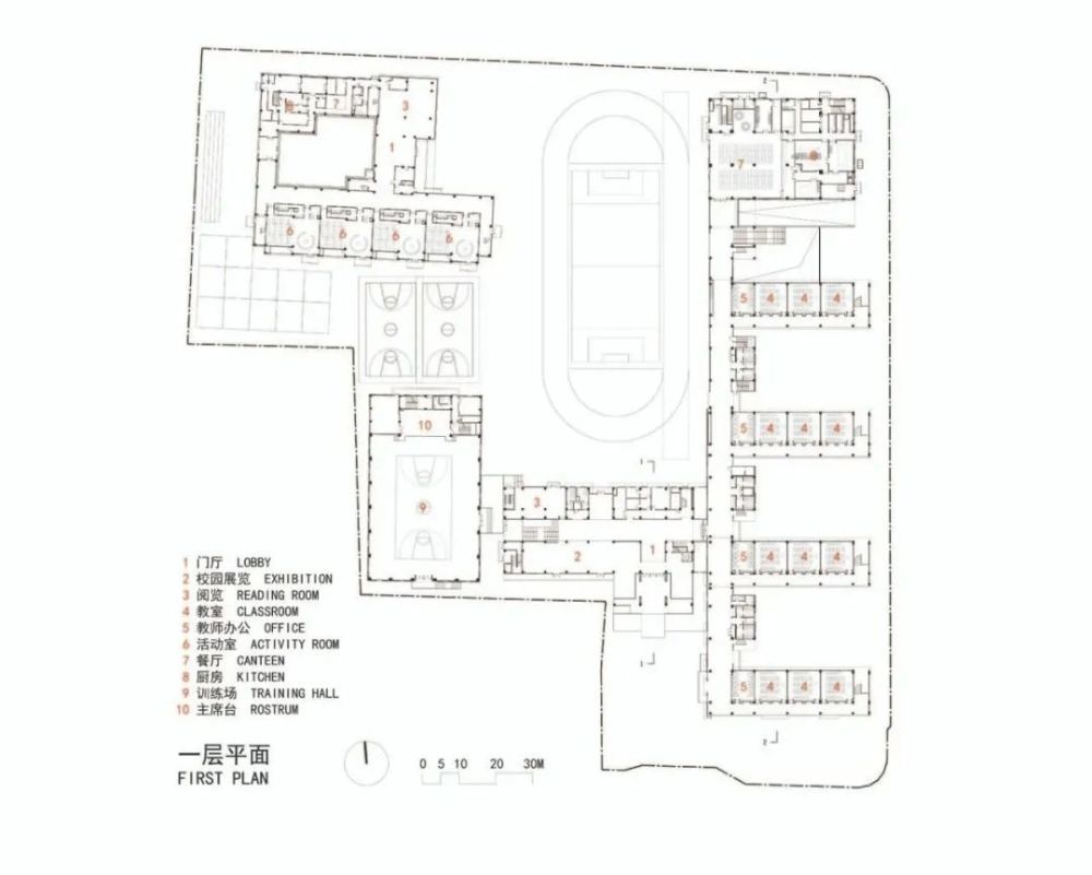 时尚,典雅的小学设计——苏州·鲈乡实验小学流虹校区