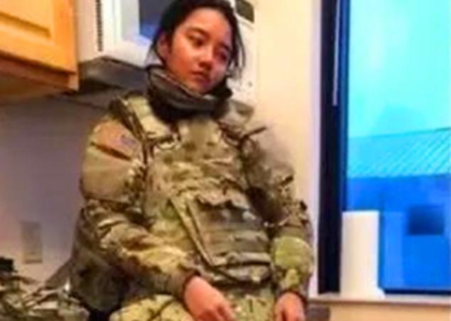 高天韵为获得美国国籍嫁大自己20岁男子加入美军7年终如愿