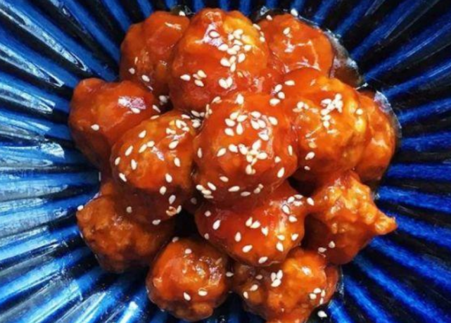 孩子爱吃的糖醋肉圆,酸甜营养,美味解馋,吃一次念念不忘