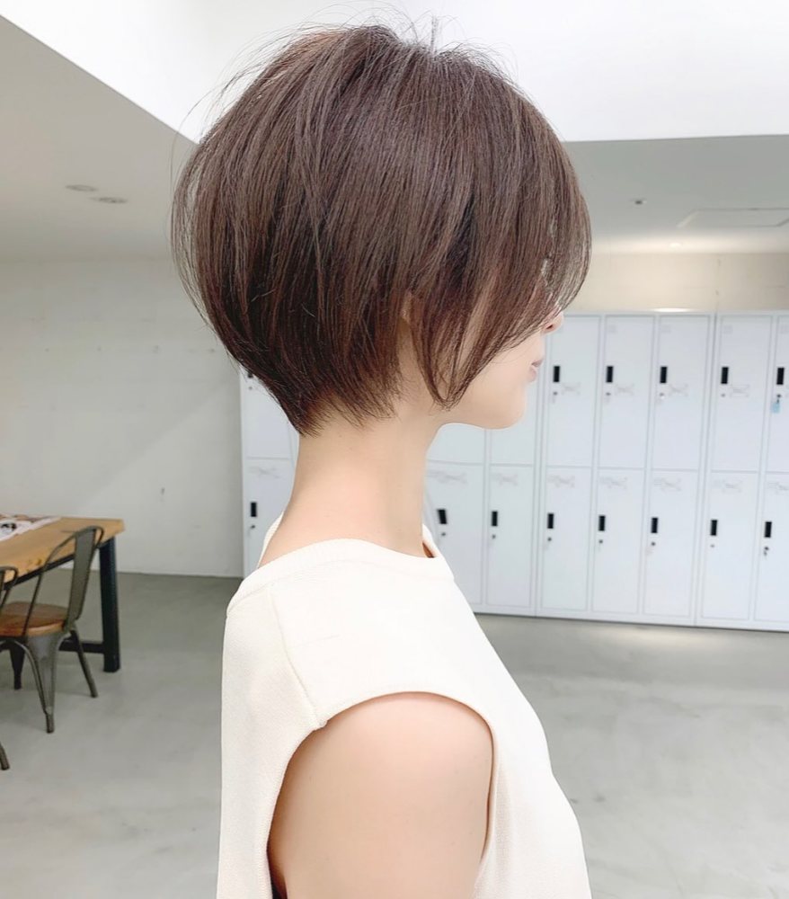 这才叫短发,立体蓬松很有线条感,你那只是把头发剪短了