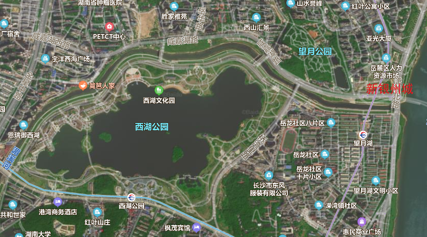 为何长沙西湖公园的湖景房卖不过梅溪湖?