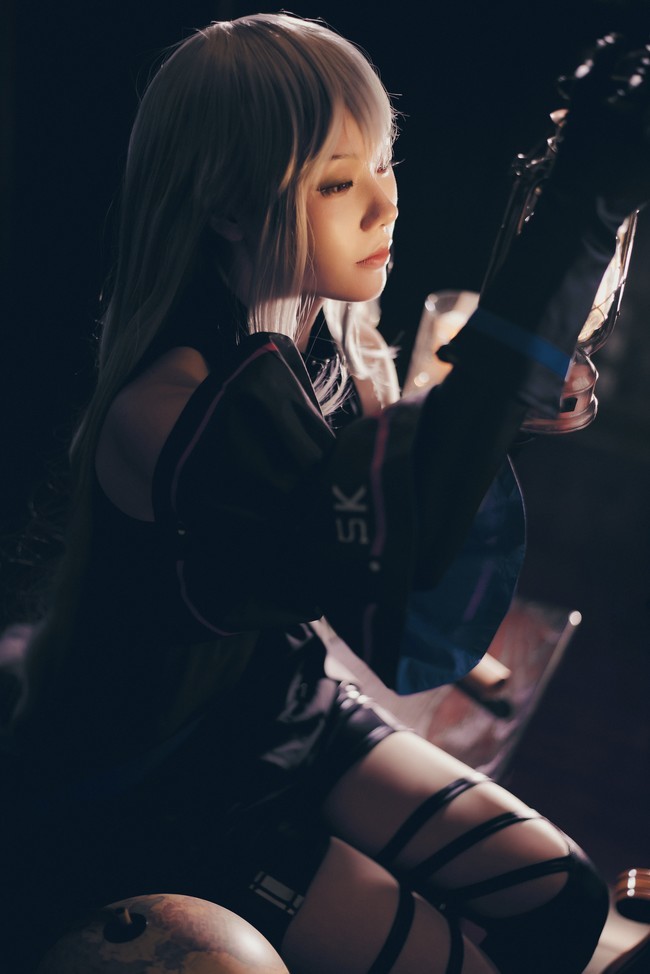 《明日方舟》——斯卡蒂cosplay