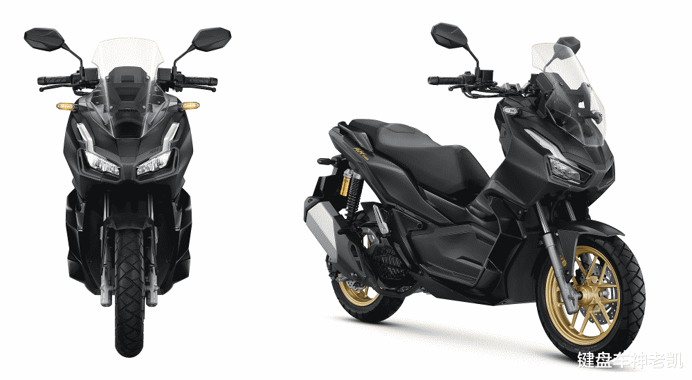 具有穿越城市和荒原力量的小踏板本田adv150发布新款