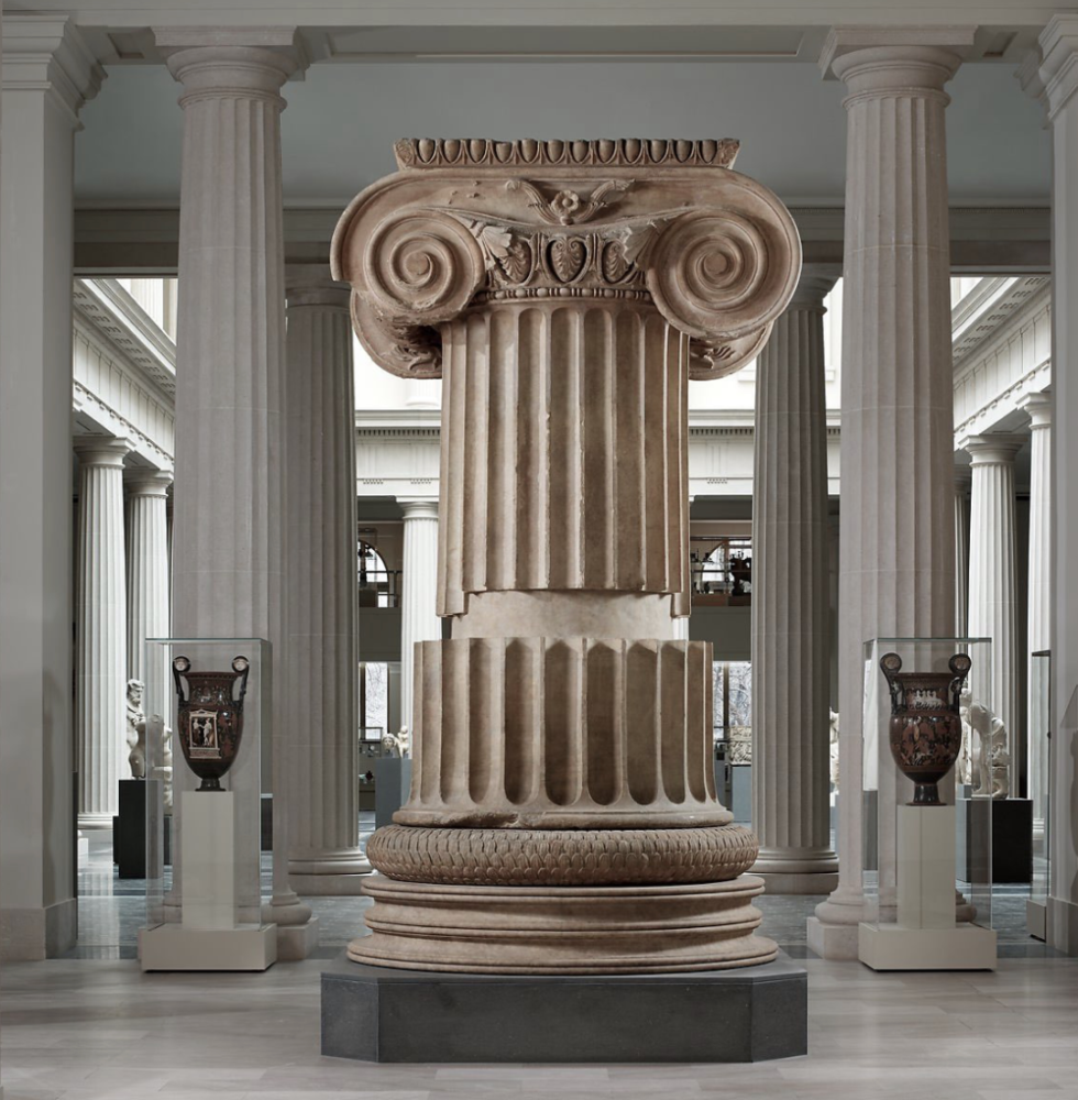 大英博物馆馆藏 古希腊爱奥尼柱式