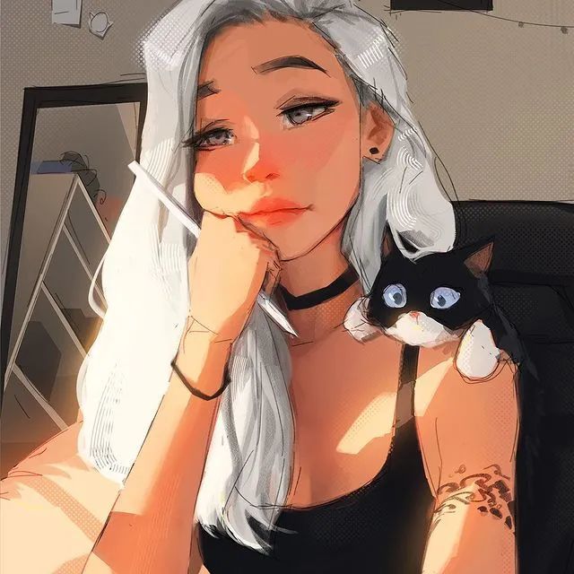 他已经是有60多万粉丝的网红插画师了 ins上的账号叫做samdoesarts 他