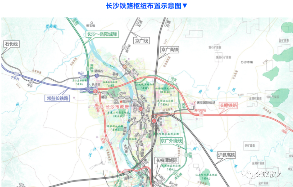 长沙西站设计确定12台22线85万平米长沙迎来双高铁站时代