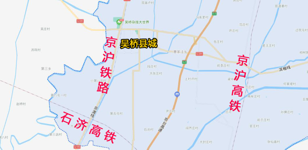 河北沧州的这个县,2条高铁线路穿过,却没有一个高铁站