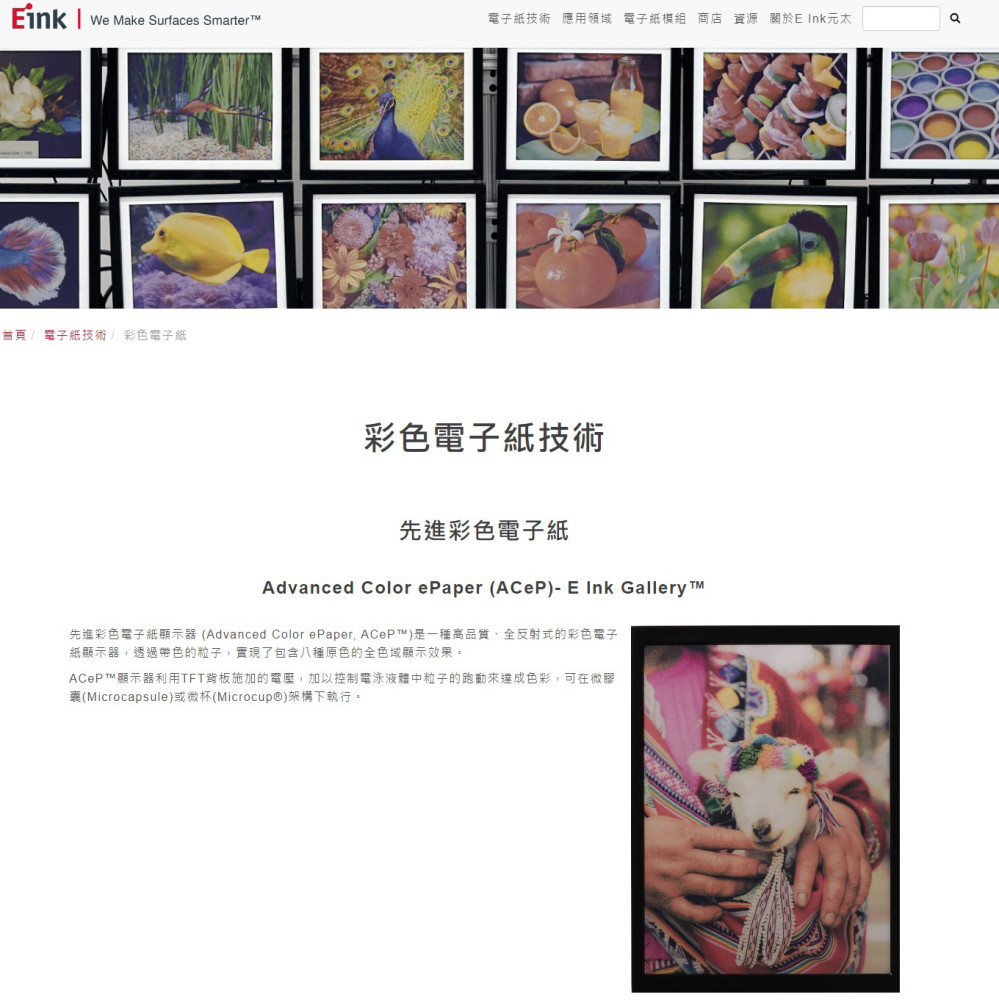 电子阅读器救星,第二代acep彩色电子墨水屏发布
