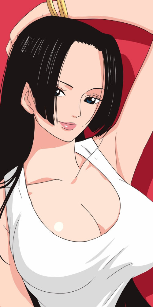 动漫壁纸:海贼王女帝罗宾手机壁纸,女帝的公主切太美了,世界第一美女