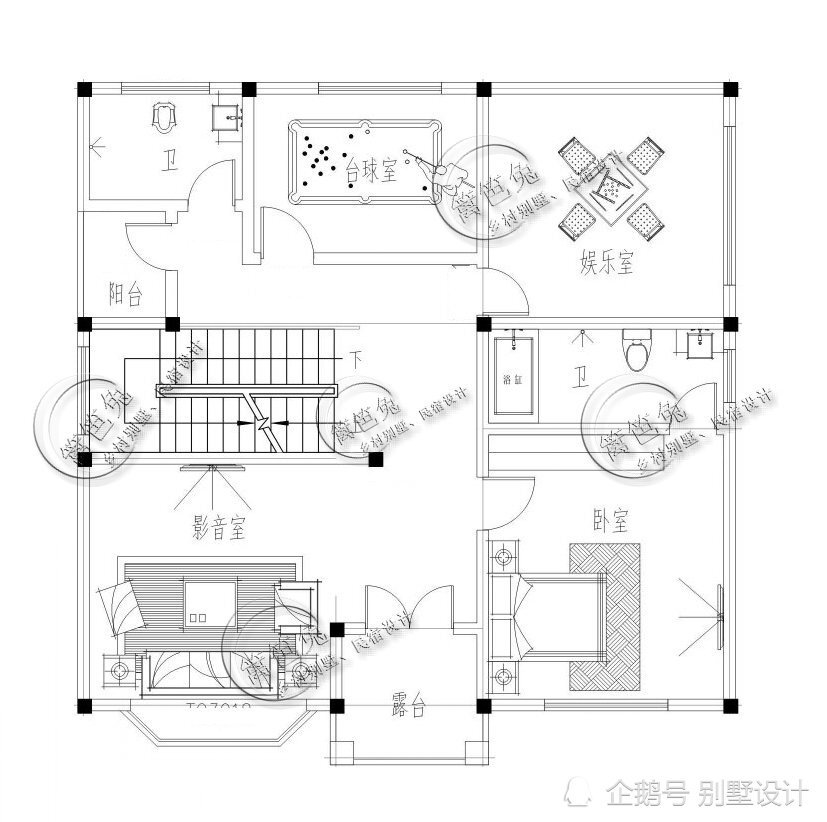 9x11米农村建房图纸,9x11南方农村房屋 40万农村建四层别墅占地120㎡11米105米自建房别墅施工图纸