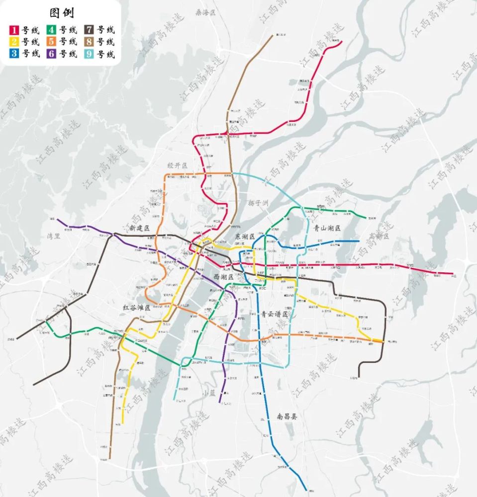 50公里!双延线缔造南昌地铁现役最长线,"超级环线"将由此线补缺
