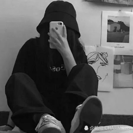 女生头像高冷 黑暗系