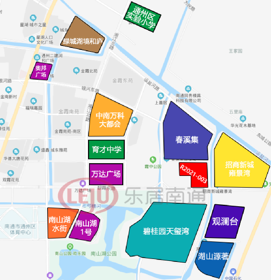 通州第二宗双限地来了!就在南山湖!
