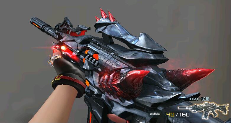 cf全方位评测m4a1夜魔定义新时代的英雄级m4